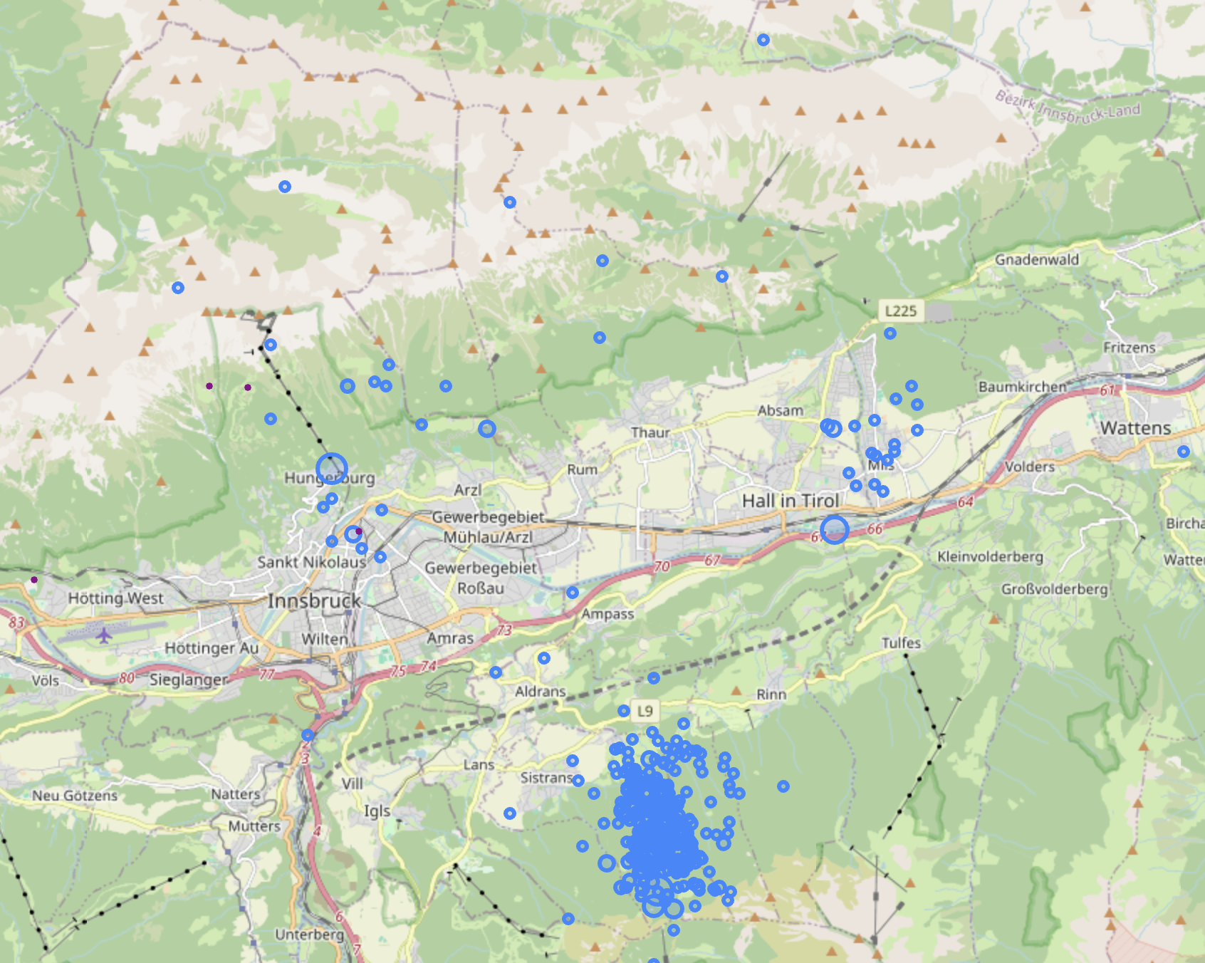 Map graphics
