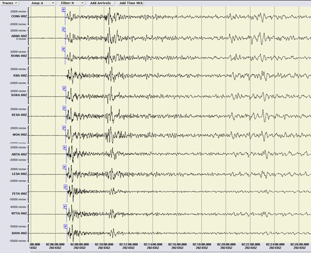 Seismogramm