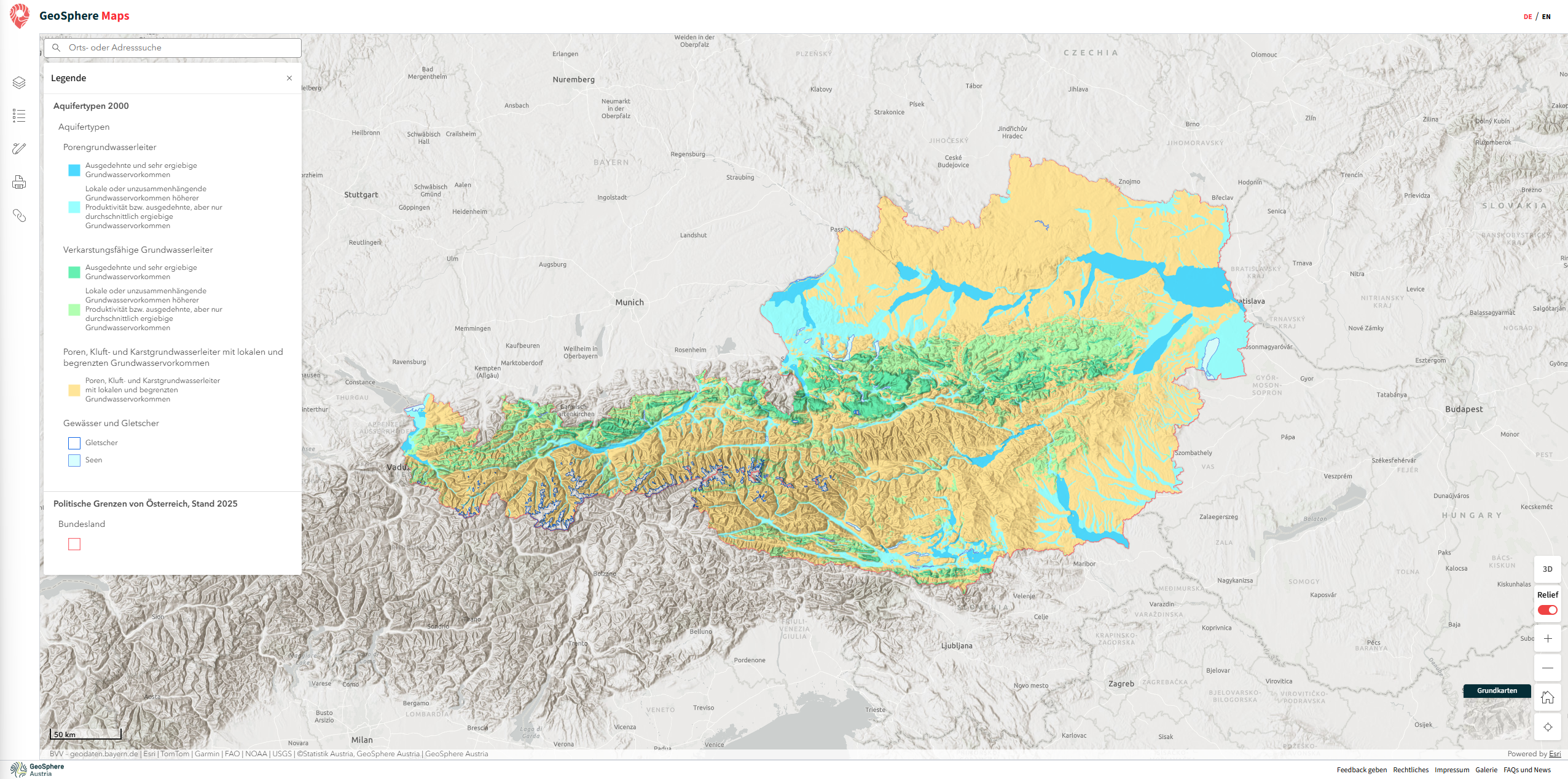 Map graphics
